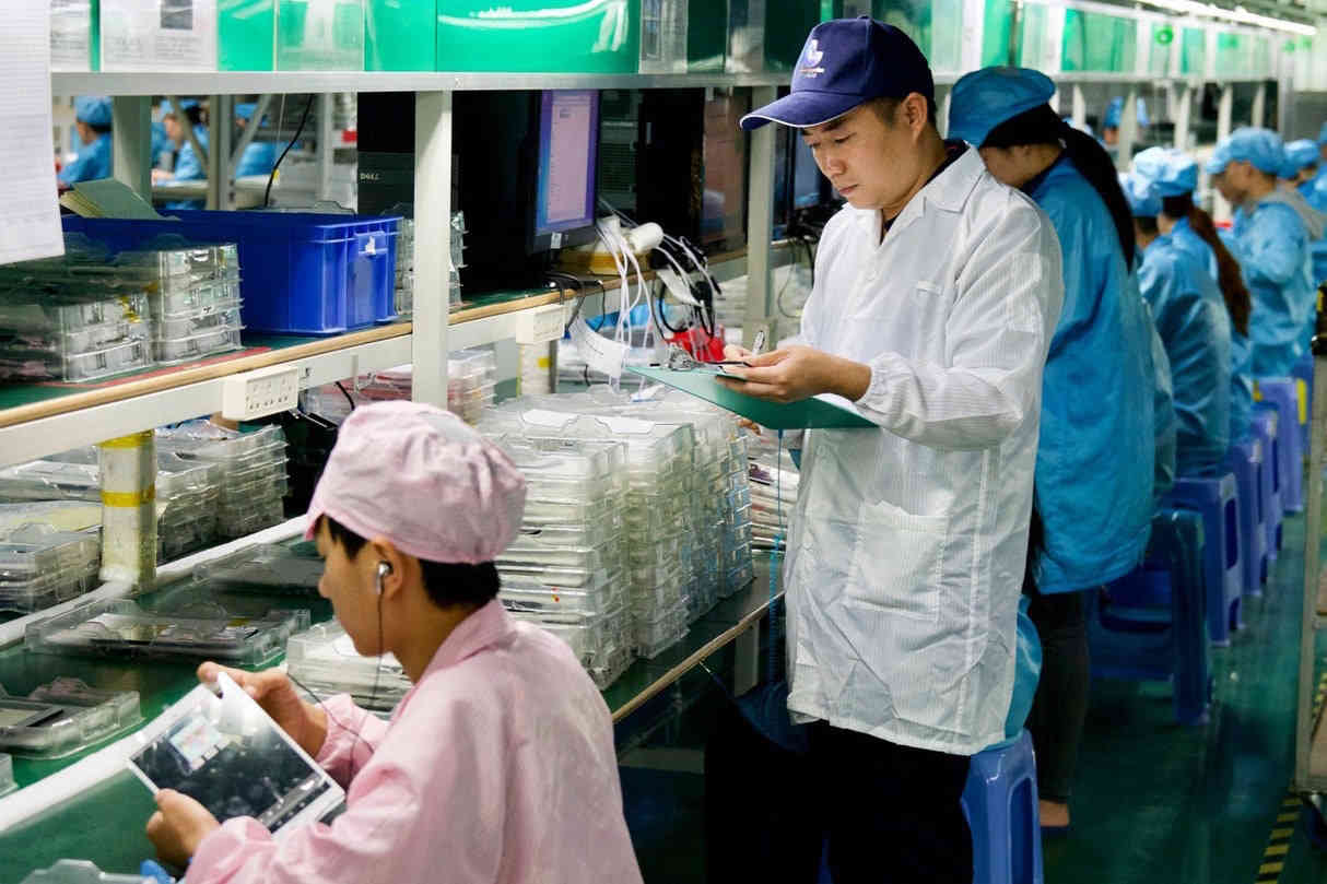 Monitorizacion de produccion China